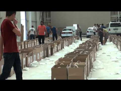 Paketime me Ushqim për të varfurit - Shoqata Nun & Relief - Ramazani 2015