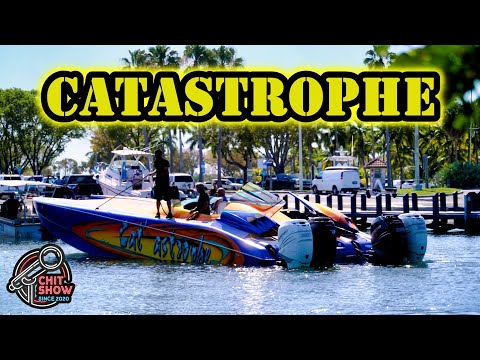 Chit Show at the Boat Ramp Gets Messy (Black Point Marina)