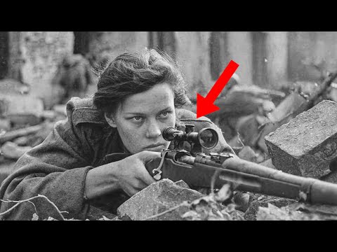 How One Female Sniper’s "CRAZY" Trick Took Down 309 Germans in Just 11 Months