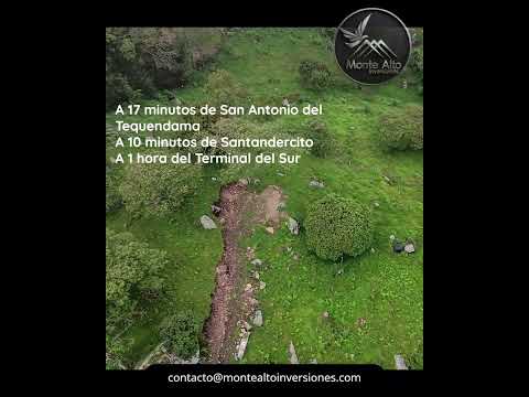Mira este lote en San Antonio del Tequendama #cundinamarca