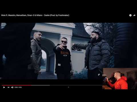 Mois & Manuellsen reagieren auf Mois ft Maestro,Manuellsen,Sinan-G & Milano -Danke(Prod. Freshmaker)