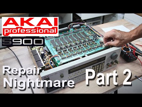Akai S900 Repair Teil 2 - Synth Hunter Episode 26