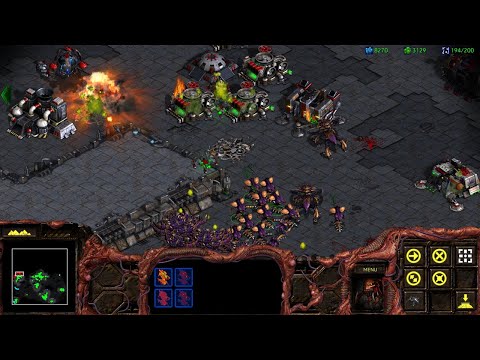 StarCraft: Remastered 4K 60FPS Brood War Campaign Zerg 10 - Omega