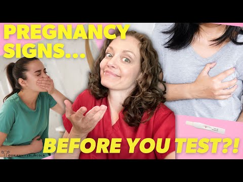 How To Know You're Pregnant Before A Test?! | 6 Signs     Dr. Jennifer Lincoln