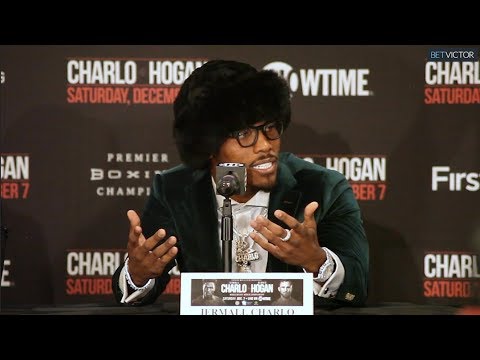 Jermall Charlo GOES IN on Dennis Hogan at final press conference