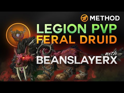 Feral Druid PvP in Legion with BSX