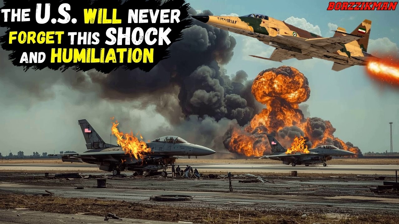 Insane HUMILIATION┃IRAN's Fighter Broke Through the Air Defense & Hit US's most Heavily Guarded BASE