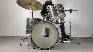 Video thumbnail for 1960s Ludwig "Super Classic" Oyster Black Pearl Drum Kit by Hawthorne Drum Shop