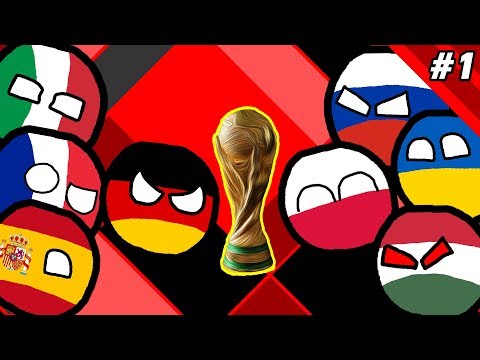 Countryballs World Cup 2018 Marble Race Event #1