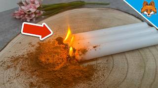 Sprinkle Cinnamon on your Candles and WATCH WHAT HAPPENS💥(Brilliant Trick)🤯
