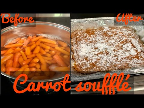 Piccadilly Carrot soufflé (mimic)