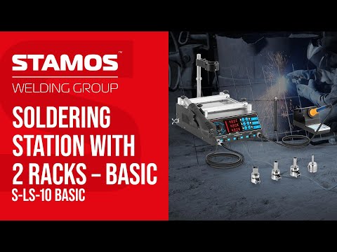 video - Stație de lipit cu 2 rafturi - Basic