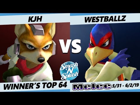 SNS5 SSBM - HLC | KJH (Fox) Vs. Westballz (Falco) Smash Melee Winner's Top 64