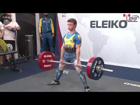 Eddie Berglund - 3rd Place 660kg Total - 66kg Class 2021 IPF World Open Classic