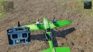 Balsa Model Flight Simulator - Trying out the Grasshopper against bots