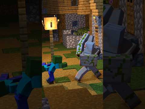 Upgrade Iron Golem !! / Minacraft Animation