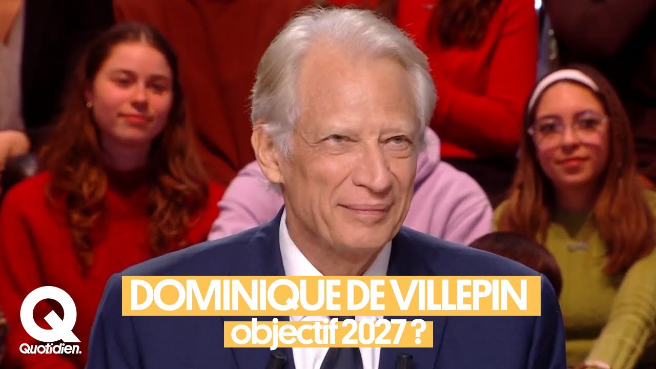 Dominique De Villepin tire la sonnette d'alarme sur les États-Unis à l'ère de Donald Trump