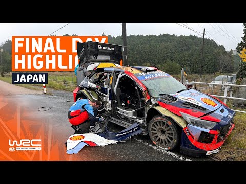 【WRCラリージャパン2025最終日】衝撃の0.1秒差！オジェがエバンスとの雨中決戦を制し、劇的勝利！