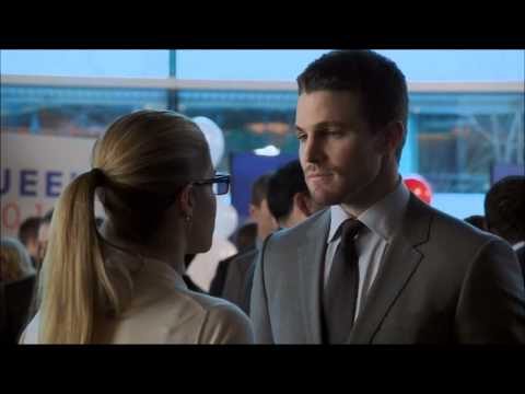 Arrow 2x13 - Oliver and Felicity "You're not gonna lose me"