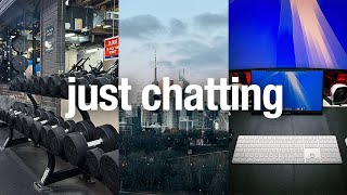 Just Chatting | 5K Run | Portable Monitor has arrived