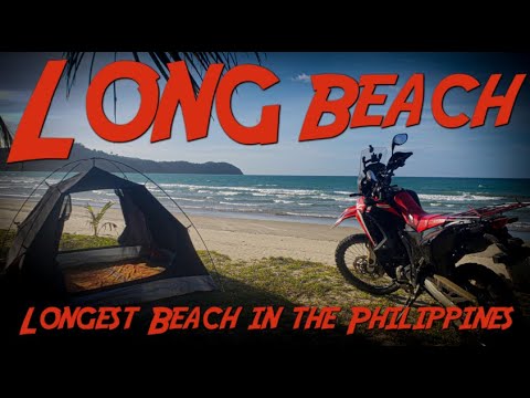 Long beach, the Longest Beach in the Philippines...