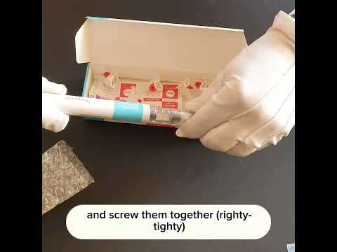 How to Use Panacea EZnject kit, a hassle free high tech peptide delivery system.