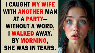 I Caught My Wife with Another Man at a Party—By Morning, She Regretted Everything.