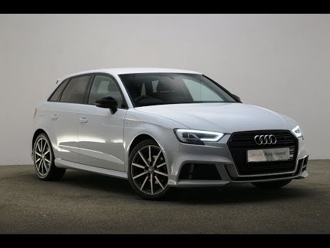 GK18TWV AUDI A3 TFSI S LINE BLACK EDITION WHITE 2018, Reading Audi