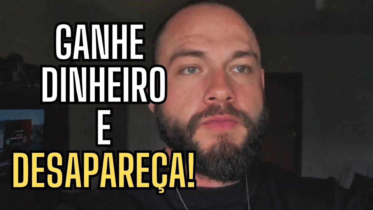 Ganhe Dinheiro Para Poder Sumir: A Paz do Homem Está no Anonimato