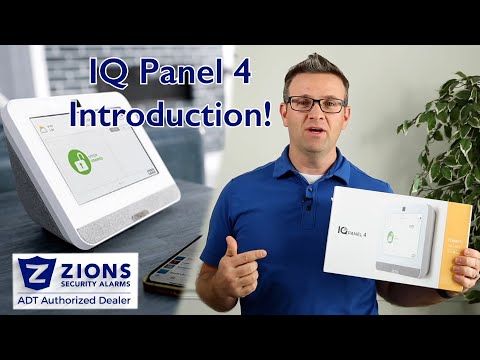 Qolsys IQ Panel 4 INTRODUCTION & REVIEW | Zions Security Alarms
