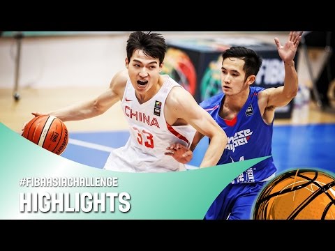 China v Chinese Taipei - Highlights - FIBA Asia Challenge 2016
