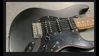 Video thumbnail for Fender Special Edition Stratocaster Noir HSS Satin Black by Robin Smith
