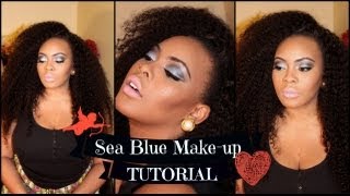 Sea Blue Make-up Tutorial