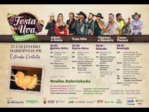 Festa da Uva Mariópolis PR 2025 EQP César Paraná  Copa Brasil Final