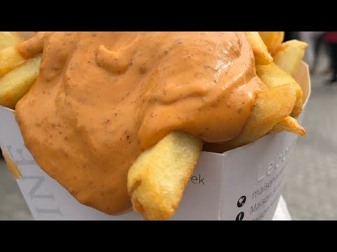 Andalouse sauce recipe, at Maison Antoine en Bruxelles. THE MOST FAMOUS FRIES SAUCE IN BELGIUM 🇧🇪￼