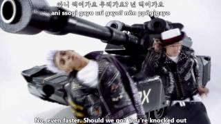 [MV] GD&amp;TOP - Knockout [english lyrics+romanization+hangul]