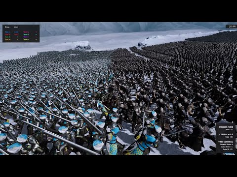 16.000 Orc Army vs. 5.000 Long Sword - EFBS