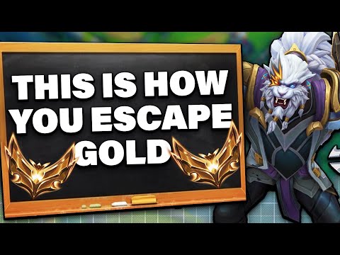 [EDUCATION] HOW TO CLIMB OUT OF GOLD WITH RENGAR