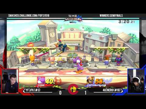 FGF27 - YF|JFK (Shulk, Yoshi) Vs. 4G|Nero (Captain Falcon) - WSF