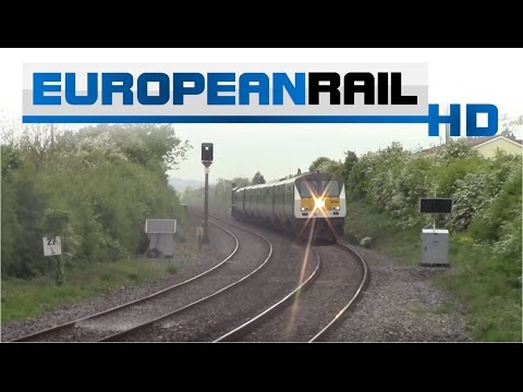 Irish Rail 201 loco 231 + enterprise set 9004 passes Laytown