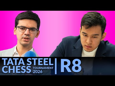 The secret of good technique | Abdusattorov vs Giri | Tata Steel Masters Round 8