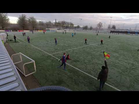 Keeper Sergio FC Abcoude O13 1 FC Abcoude O14 2 3e wedstrijd 2e helft