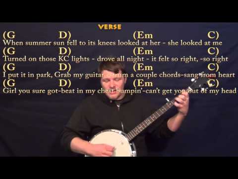 Cruise (FL GA LINE) Easy Banjo Cover Lesson with Chords and Lyrics
