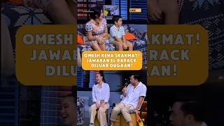 Download lagu OMESH KENA SKAKMAT! JAWABAN EL BARACK DILUAR DUGAAN! #elbarack #jessicaiskandar #jedar mp3