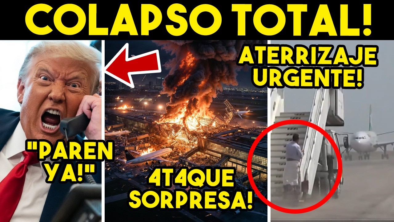 PANICO TOTAL! TRUMP DESESPERADO, 4T4QUE SORPRESA. NUEVO EJERCITO, IRAN CAMBIA LA JUGADA. HOY