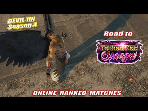 Tekken 7 Season 4 Devil Jin Online Ranked Matches | Road to Tekken God Omega #1
