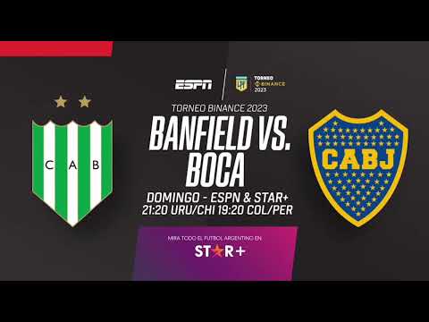 Banfield vs Boca Juniors 💥⚽ Superliga Argentina 🏆 Domingo 12/03/2023 | Promo ESPN