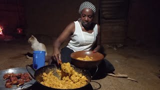 African village life//Cooking Most Delicious Traditional Food for Dinner