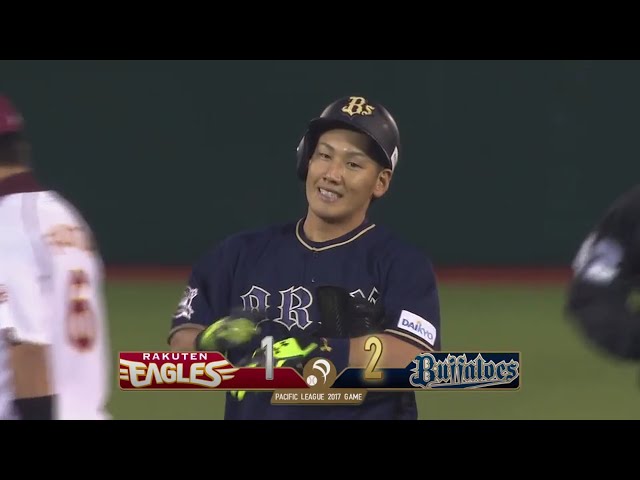 【7回表】バファローズ・吉田正の勝ち越しタイムリー!! 2017/9/8 E-Bs