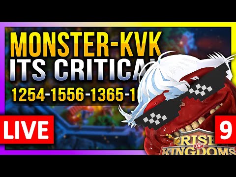 Monster-KVK 1254:  its Critical 🔥🔥🔥 LIVE! 🔴 1556, 1365, 1875 - C11321 #9